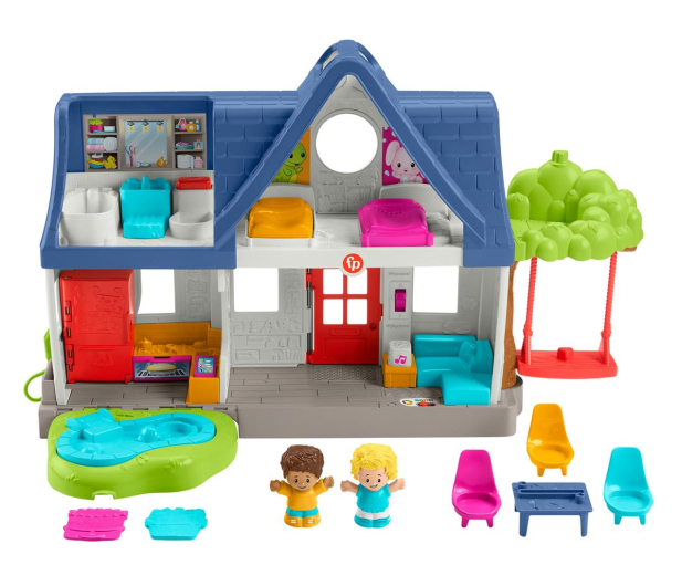 Fisher-Price Little People Wesoły Domek Małego Odkrywcy - 1023379 - zdjęcie